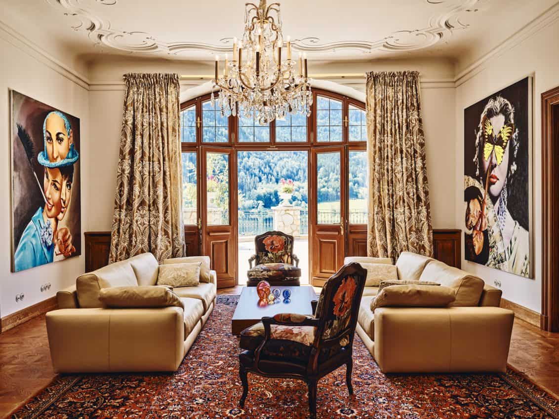 Die wunderschöne neue Villa Anna.