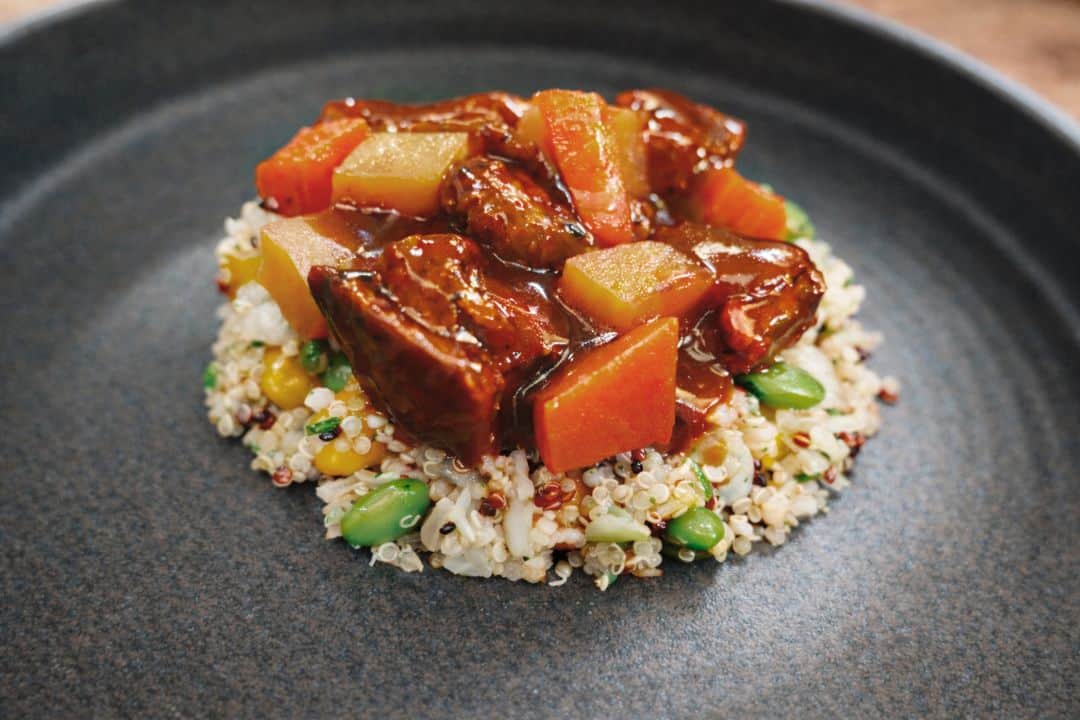 Veganes Ragout von Block Menü