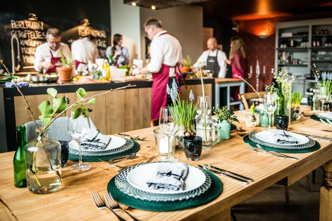 Koch als Kochkursleiter bei LukullusT - Erlebnis.Kochen in Leipzig - Rolling Pin