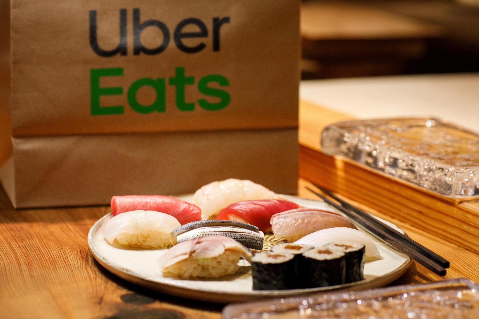 Uber Eats mit Adecco Rolling Pin