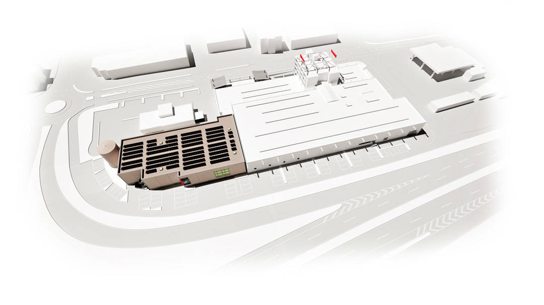 Draufsicht-Firmengebäude-mit-Logistikneubau-1