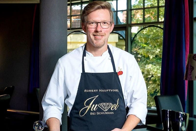 Porträt von Küchenchef Robert Hauptvogel