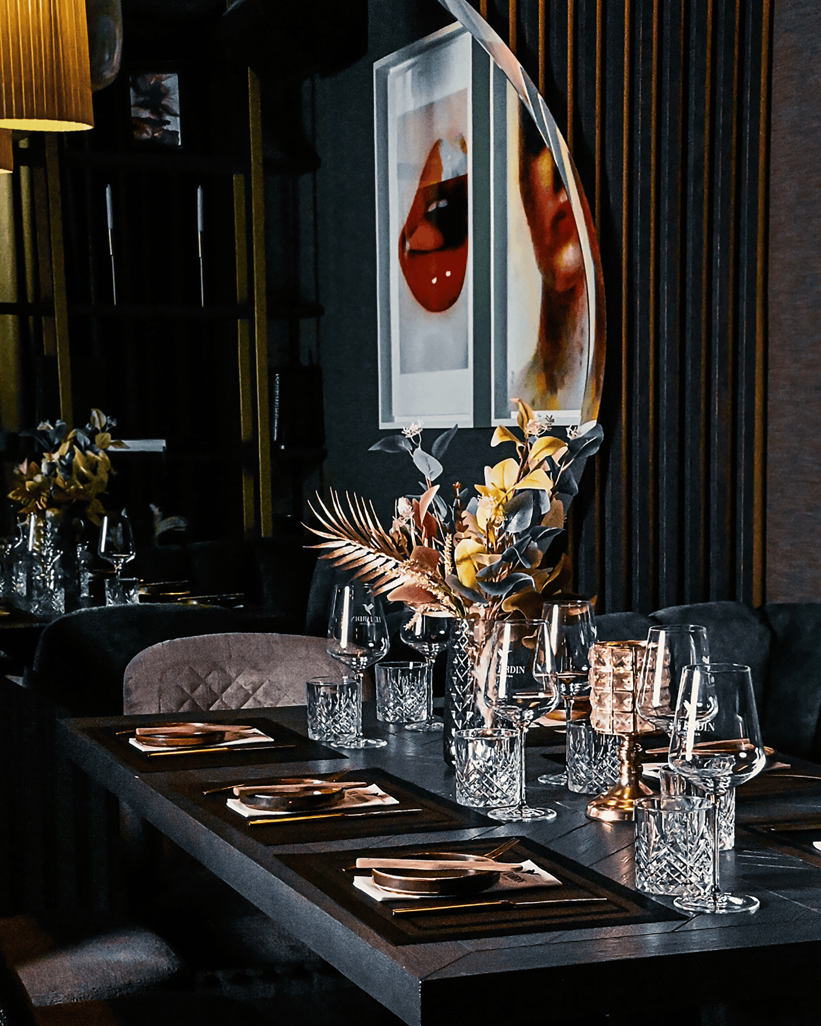 Modernes Ambiente und abwechslungsreiche Küche.