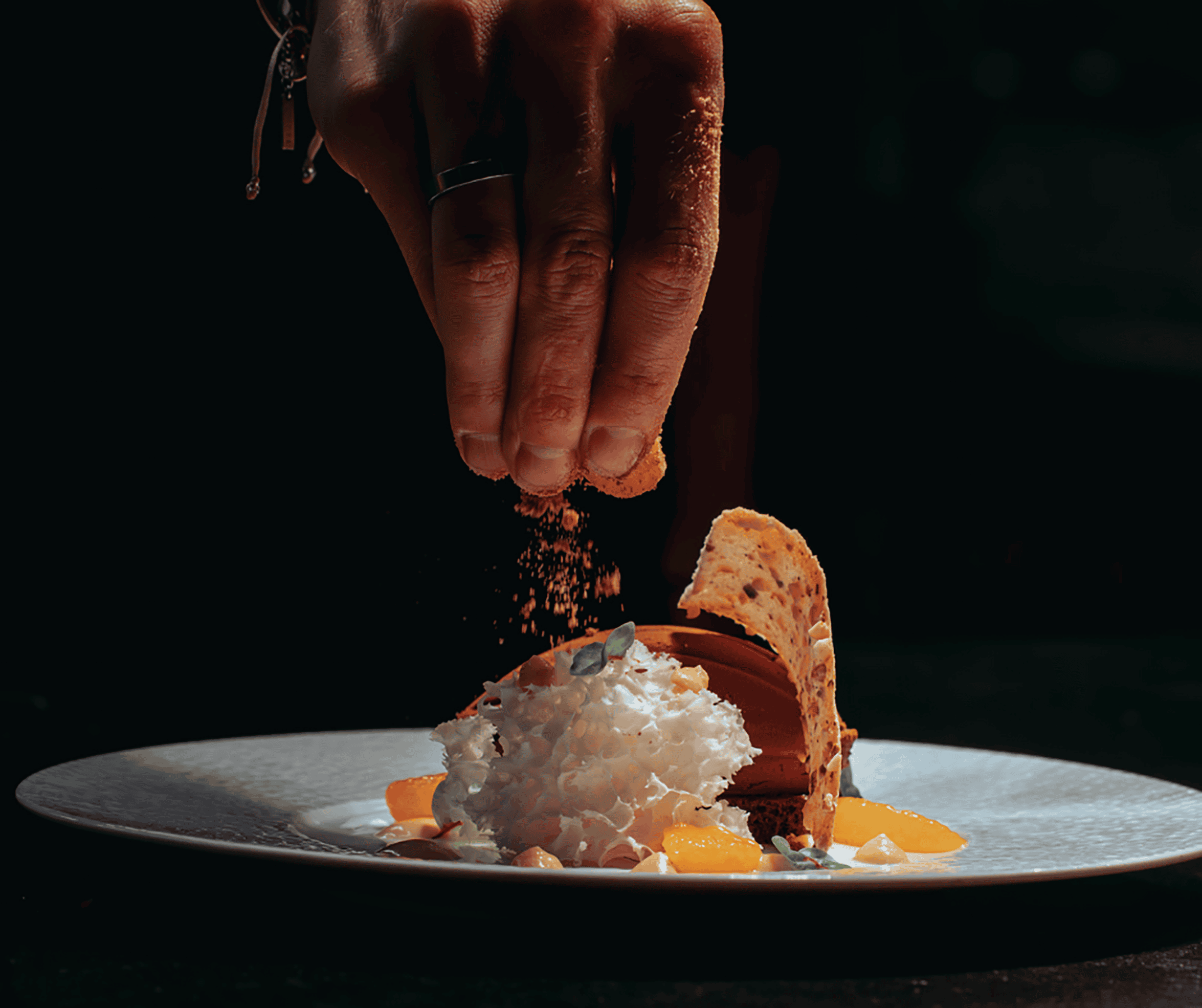 Auch der süße Gaumen kommt auf seine Kosten.