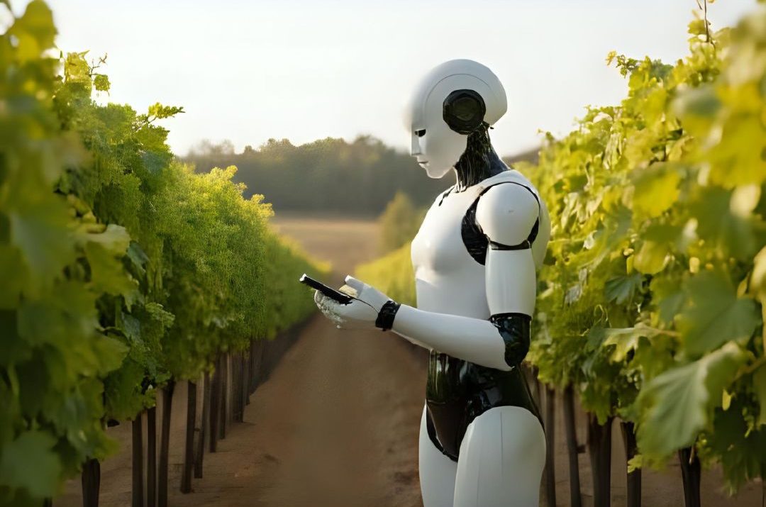 Digitaler Weinbau: fast schon wie Roboter-Arbeit