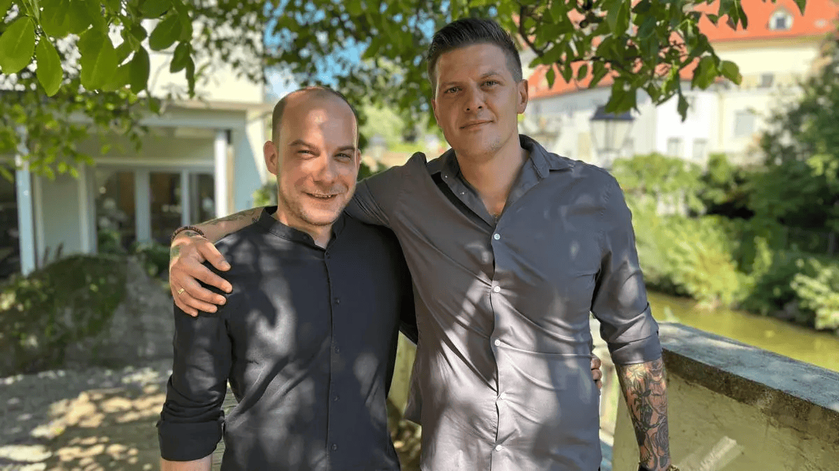 Ralph Kollnitzer mit Geschäftsparnter Patrick Kranl