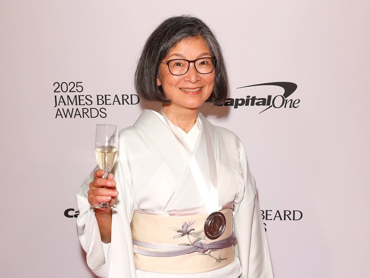Yoshiko Ueno-Müller beim James Beard Award: Sie gilt als eine der führenden japanischen Genussbotschafterinnen in Europa
