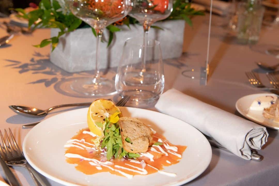 Menü von Impacts Catering