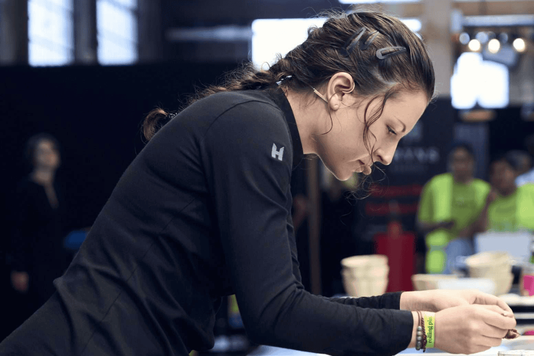 Pattisiere Jaimy Reisinger beim Kochen