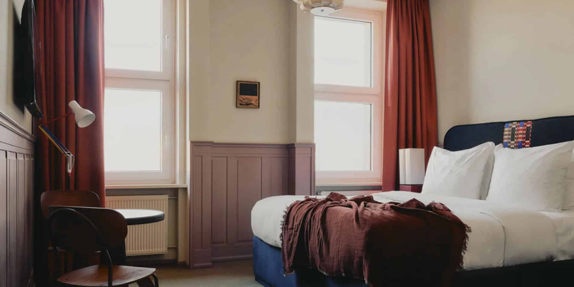 Hotelzimmer im The Dean Berlin in Charlottenburg.